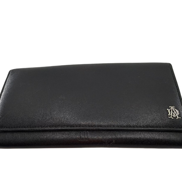 Dunhill Handbags - Dunhill Continental Black Leather Wallet